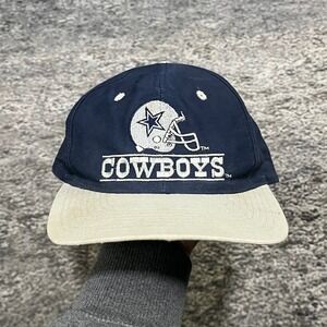Vintage 90s Dallas Cowboys Hat Snap Back NFL Eastport Embroidered Adjustable